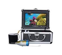 Sondeur de Poisson, Kit de caméra vidéo pêche sous-Marine 7 po Pouces 1000TVL 30 LED PCS Lampe Infrarouge Lumières Fish Fight Finder 15m 20m 30m(IR LED 30M Cable)