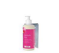 Sonett Support mural en acier inoxydable pour distributeur de 300 ml 170 g