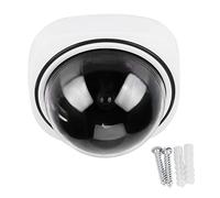 Sonew Caméra de surveillance factice, simulée de sécurité, caméra de vidéosurveillance sans fil, dôme de sécurité, caméra de surveillance factice, pour l'intérieur et l'extérieur