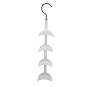 Sonew Cintre de Rangement pour Sac, Conception à 4 Crochets sur le Placard, Organisateur de Rangement Suspendu pour Sac à Main, Sacs à Main, Manteaux, Support de Rangement Rotatif à 360 Degrés