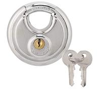 Sonew e Cadenas de Forme Ronde, la Clé Ronde de Cadenas de Forme D'acier Inoxydable, Cadenas de Sécurité pour Le Cabinet Extérieur de Barrières de Serrures de Entrepôt Verrouille la Haute
