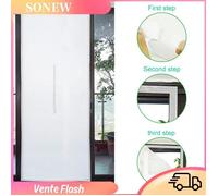 Sonew couvercle d'étanchéité pour climatiseur Joint de porte pour climatiseur portable et meuble pieces Couleur assortie