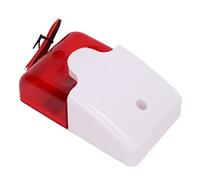 Sonew Dispositif D'avertissement de Sécurité Résistant aux Chocs D'alarme Sonore et Lumineuse de Lumière Stroboscopique Rouge Sirène Clignotante pour L'hôpital Scolaire D'intersection de(220V)