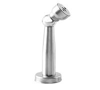 Sonew Forte Butée de Porte Magnétique, acier inoxydable anti-collision magnétique à mural robuste Butée de porte Butée Sécurité Catch Silver