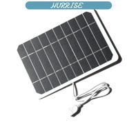 Sonew kit de panneau solaire Petit panneau solaire 5 W 5 V avec USB DIY cellule solaire en silicium monocristallin jeux bouee