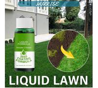 Sonew Liquide de pelouse Agent de verdissement de pelouse liquide, 2 paquets, pour maison, piscine jardin Couleur des photos