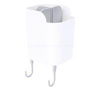 Sonew ORIGINSupport Mural pour Ustensiles de Cuisine, Support de Rangement pour Ustensiles de Cuisine avec Séparateur et Crochets Amovibles, Support Mural en PP Résistant à l'huile pour Outils de ,