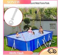 Sonew Pièces de rechange de piscine Support de piscine amovible, 12 pièces, accessoires, ensemble de pièces de jardin