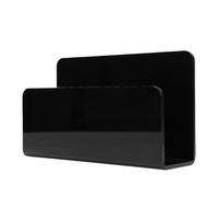 Sonew Porte-Courrier et Lettres en Acrylique, Trieur de Courrier d'enveloppes Autonome pour Bureau, Porte-fichiers Multifonctionnel et -cartes de Visite pour, 6,9 X 2,2 X 3,9 Pouces, Transparent