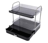 Sonew Réveil Analogique Silencieux pour Chambre à Coucher et Bureau - Horloge Analogique de Bureau à Aiguilles Silencieuses avec Design Minimaliste Rétro-moderne, Horloge de en Plastique à Piles,