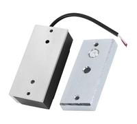 Sonew Serrure porte magnétique électrique, Serrure électromagnétique 60KG Contrôle d'accès Électronique Métal Verrou de Porte simple de la porte 12V (132LB), pour système de contrôle d'accès
