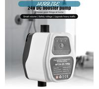 Sonew surpresseur de douche Pompe de surpression d'eau portable 24 V 100 Pa pour douche automatique, jardin Prise UE 100P