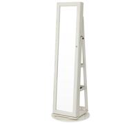SONGMICS Armoire à bijoux Armoire à glace Clés, Idée cadeau, 3 étagères