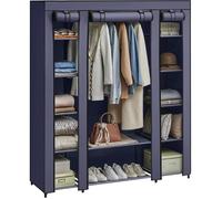 Artenat Armoire Ghoul, 175 cm, tissu, bleu