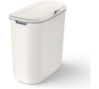 SONGMICS Poubelle de Cuisine Suspendue, 9L, Petite Poubelle Compost, avec Couvercle, Blanc