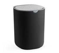 SONGMICS Poubelle de table avec couvercle basculant en acier inoxydable 1,5 l