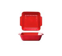 SONGYL-20249 Plat à cocotte Bol de cuisson 1500 ml, plateau for riz cuit au fromage, grand rectangulaire en céramique for four à micro-ondes Plaques de four