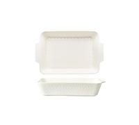 SONGYL-20249 Plat à cocotte Grand plat de cuisson rectangulaire en céramique for four à micro-ondes, 3800 ml, for le fromage et riz Plaques de four