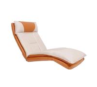 SONGYL-20249 pour Chambre Canapé Paresseux inclinable, Tatami, Chaise Longue for la Lecture, à Dossier Unique réglable(Blanc)