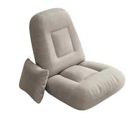 SONGYL-20249 pour Chambre Canapé Paresseux Pliant, Tatami, Chaise à Dossier for Dormir, Petit canapé au Sol, Chambre Coucher(Grigio)