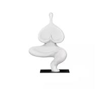 SONGYL-20249 Statue Ornementale Figurine Abstraite de Yoga Luxe Moderne, Ornement for entrée, Meuble TV, Salon, décorations for la Maison