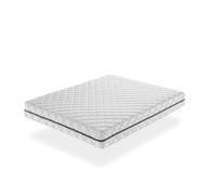 SONHO Matelas Déhoussable 160X190 Elba, Epaisseur 22 CM, Mousse, Soutien Equilibré