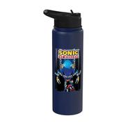 Sonic the Hedgehog Comic Cover Issue 12 Stainless Steel Insulated Water Bottle