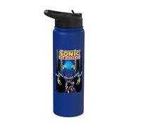 Sonic the Hedgehog Comic Cover Issue 12 Stainless Steel Insulated Water Bottle