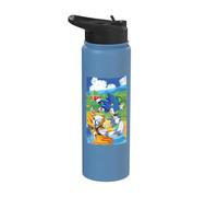 Sonic the Hedgehog Comic Cover Issue 4 Stainless Steel Insulated Water Bottle