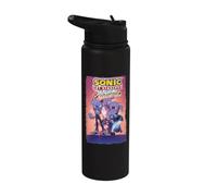 Sonic the Hedgehog Comic Cover Tangle & Whisper Stainless Steel Insulated Water Bottle