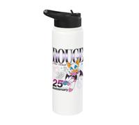 Sonic the Hedgehog Rouge 25th Anniversary Distressed Stainless Steel Insulated Water Bottle