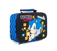 SONIC THE HEDGEHOG Sac à déjeuner pour enfants | Plongez dans l'aventure rétro du jeu vidéo pour garçons | Amusez-vous avec le héros bleu rapide | Matériau durable pour des aventures actives