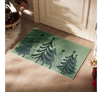 Sonive Paillasson Extérieur/Intérieur 50x80 cm, Motif Homme en Pain d'Épices, Tapis d'entrée Antidérapant, Anti-saleté, Lavable pour Chien, Porte d'entrée, Couloir