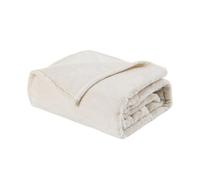 Sonive Plaid Flanelle 150x200cm, Cadeau pour Adultes et Enfants, Blanc