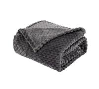 Sonive Plaid Flanelle à Motif Jacquard 200x240cm, Doux et Moelleux