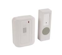 Sonnette carillon sans fil 1 emetteur bouton porte