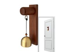 Sonnette De Porte - Cloche De Commerçant, Carillon De Porte | Carillon De Notification D'entrée Classique, Sonnerie Claire Et Puissante | En Bois Pour L'entrée De La Maison, Magasin, Ferme, Jardin, Ar