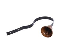 Sonnette de porte pour chien - Cuivre 18 x 4 x 3 cm | Cloche pour chien en laiton vintage | Aide à l'entraînement durable pour une utilisation en intérieur et en extérieur avec des chiens et des