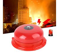 Sonnette d'incendie de 100 DB, 4 Pouces de sécurité en métal, Type de Fixation Interne, électrique, 220 V