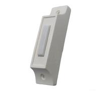 Sonnette Filaire pour rétro 2pcs Compatible Systèmes Existants(white) | Alliage de zinc pour robuste, finition noire blanche, design pour rétro élégant, pour intérieur maison