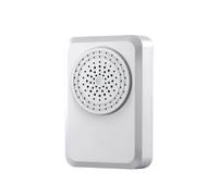 Sonnette filaire pour système de contrôle d'accès ABS Ding Dong Bell 12 V | Carillon filaire CC 12 V-24 V pour système d'accès à la porte, 4 fils bruyant 90 dB pour la maison, le bureau, l'hôtel