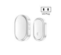 Sonnette/interphone intelligent longue portée Cacazi A99, compatible avec les seniors. Spécifications : Prise US standard (argent) : Prise US.