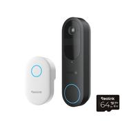 Sonnette Reolink D340B Wi-Fi sans fil avec détection mouvement extérieure audio bidirectionnelle