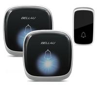 Sonnette sans fil - sans piles - Plug & Play, étanche, 32 mélodies