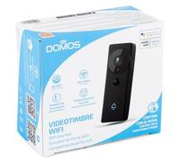 Sonnette vidéo intelligente haute résolution, avec sonnette intérieure supplémentaire et vision nocturne