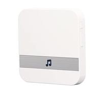 Sonnette Vidéo Intelligente WiFi Fil, Carillon de Sonnette Multi-tonalités 433 MHz pour Sonnette Vidéo Fil, de Sécurité Intérieure, Récepteur de Sonnette pour la Maison (Prise