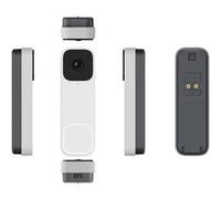 Woox Tuya Smart Life R4331 Sonnette vidéo sans fil, avec batterie rechargeable, détection d’humains/colis, vision nocturne, audio bidirectionnel et compatibilité Alexa