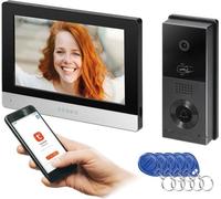 Sonnette vidéo ORNO OR-VID-MA-1079/B, XIRAN, 8" LCD FHD RFID, Tuya Smart
