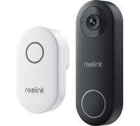 Sonnette vidéo Reolink D340W - 5 MP avec carillon. Wi-Fi 2,4/5 GHz. Détection de personnes. Audio bidirectionnel. Compatible avec les enregistreurs vidéo réseau (NVR).