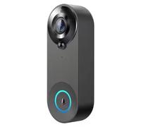 Sonnette vidéo sans fil avec caméra et Wi-Fi, détecteur de mouvement, batterie rechargeable, 1080p